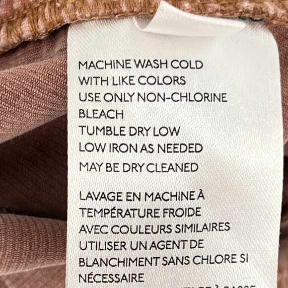 Free People Cut Off Shorts with Drawstring SP Boho Cords - Picture 7 of 7